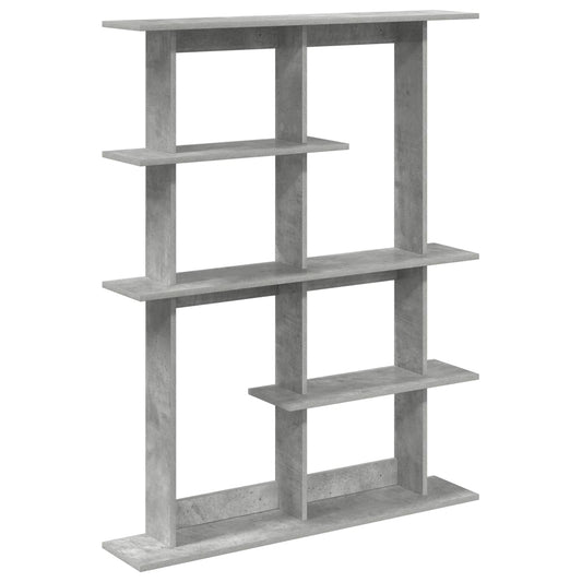 Wall Shelf Concrete Grey 102 x 20 x 130 cm Engineered Wood Wall Shelf Concrete Grey 102 x 20 x 130 cm Engineered Wood