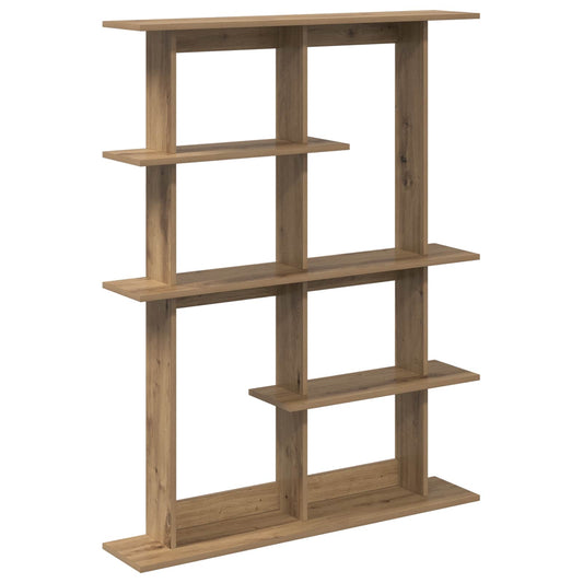 Wall Shelf Artisan Oak 102 x 20 x 130 cm Engineered Wood Wall Shelf Artisan Oak 102 x 20 x 130 cm Engineered Wood