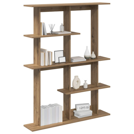 Wall Shelving Unit Brown 102 x 20 x 130 cm Engineered Wood Wall Shelving Unit Brown 102 x 20 x 130 cm Engineered Wood