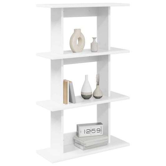 Wall Shelf Wall-Mounted White 56 x 20 x 90 cm Engineered Wood Wall Shelf Wall-Mounted White 56 x 20 x 90 cm Engineered Wood