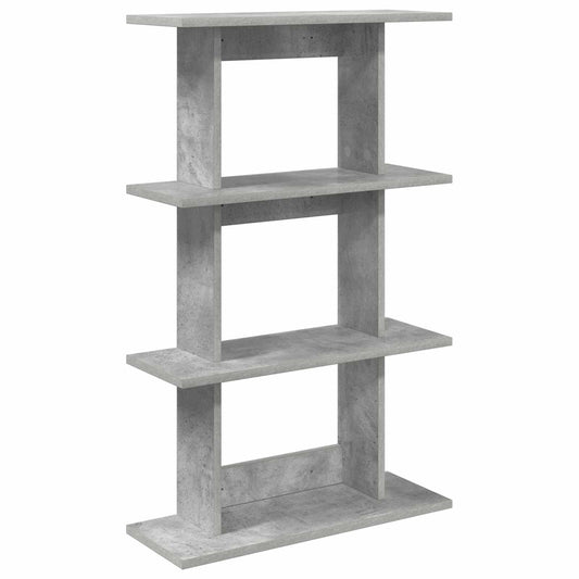 Wall Shelf Wall-Mounted Concrete Grey 56 x 20 x 90 cm Wall Shelf Wall-Mounted Concrete Grey 56 x 20 x 90 cm