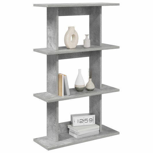 Wall Shelf Wall-Mounted Grey 56 x 20 x 90 cm Engineered Wood Wall Shelf Wall-Mounted Grey 56 x 20 x 90 cm Engineered Wood