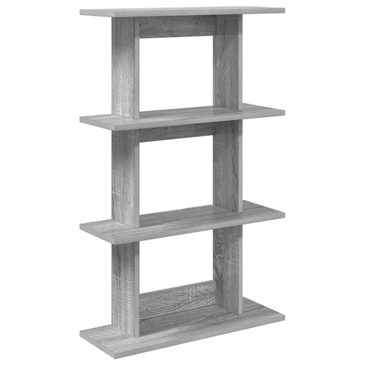 Wall Shelf Wall-Mounted Grey Sonoma 56 x 20 x 90 cm Wall Shelf Wall-Mounted Grey Sonoma 56 x 20 x 90 cm