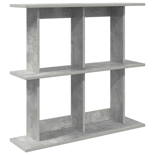 Wall Shelf Wall-Mounted Concrete Grey 80 x 20 x 75 cm Wall Shelf Wall-Mounted Concrete Grey 80 x 20 x 75 cm