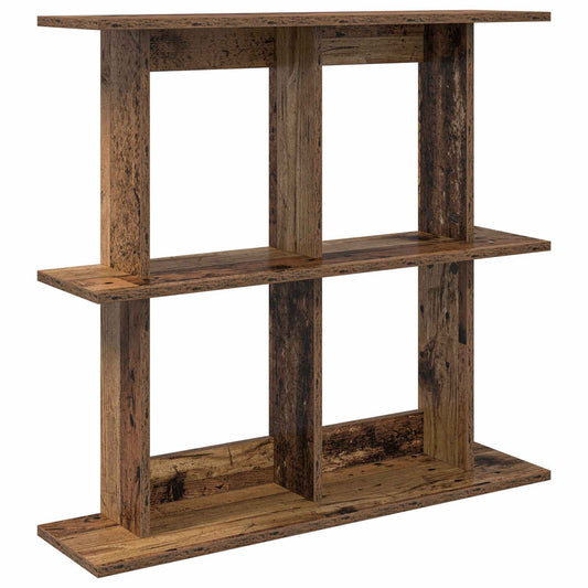 Wall Shelf Wall-Mounted Old Wood 80 x 20 x 75 cm Wall Shelf Wall-Mounted Old Wood 80 x 20 x 75 cm