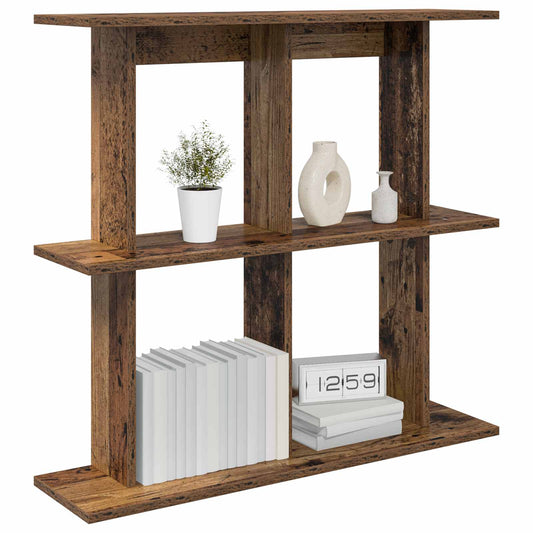 Wall Shelf Wall-Mounted Brown 80 x 20 x 75 cm Engineered Wood Wall Shelf Wall-Mounted Brown 80 x 20 x 75 cm Engineered Wood