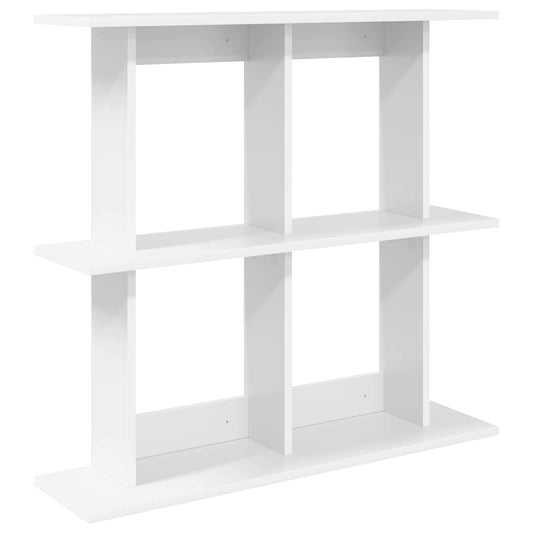 Wall Shelf Wall-Mounted White 100 x 20 x 75 cm Engineered Wood Wall Shelf Wall-Mounted White 100 x 20 x 75 cm Engineered Wood