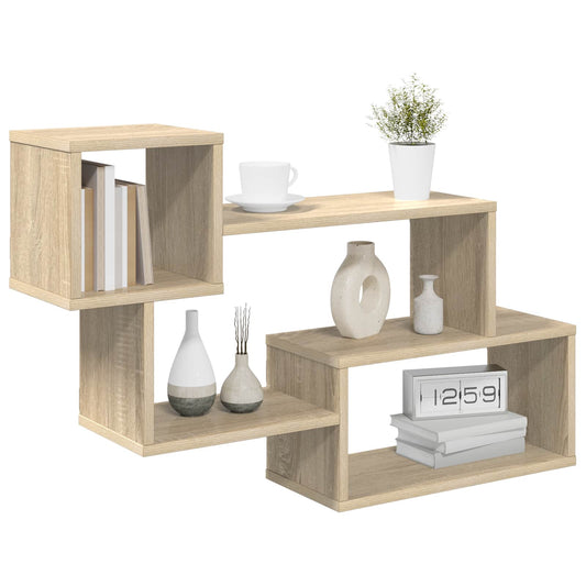 Floating Shelf Wall-Mounted Brown 87 x 20 x 55 cm Floating Shelf Wall-Mounted Brown 87 x 20 x 55 cm