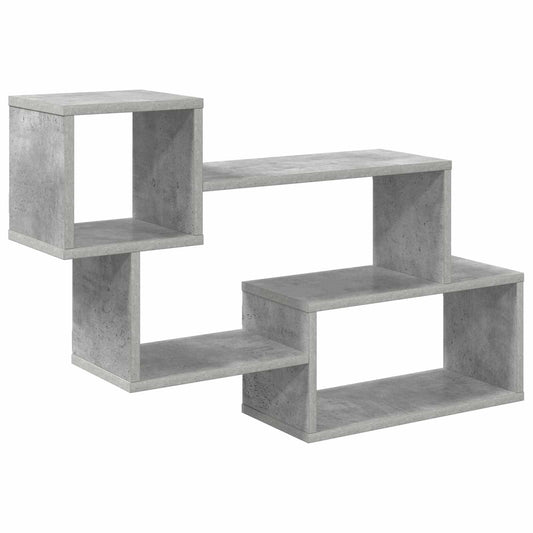 Floating Shelf Wall-Mounted Concrete Grey 87 x 20 x 55 cm Floating Shelf Wall-Mounted Concrete Grey 87 x 20 x 55 cm