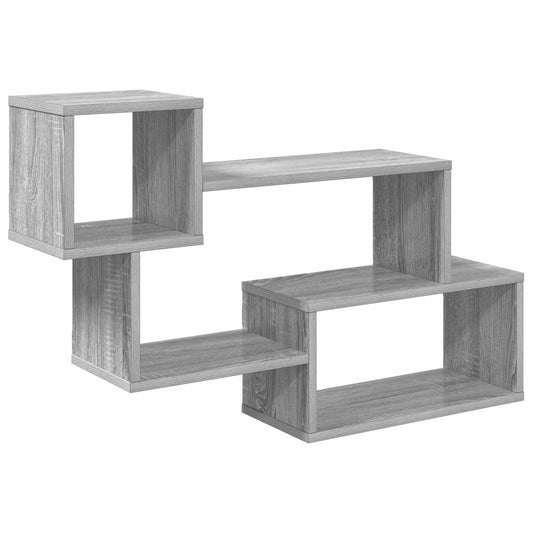 Floating Shelf Wall-Mounted Grey Sonoma 87 x 20 x 55 cm Floating Shelf Wall-Mounted Grey Sonoma 87 x 20 x 55 cm