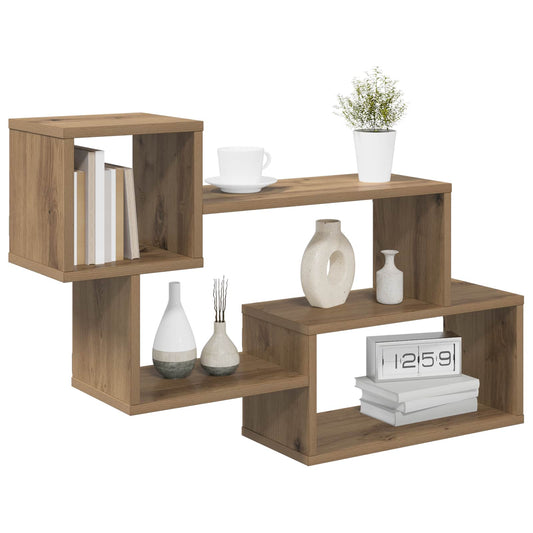 Floating Shelf Wall-Mounted Brown 87 x 20 x 55 cm Floating Shelf Wall-Mounted Brown 87 x 20 x 55 cm