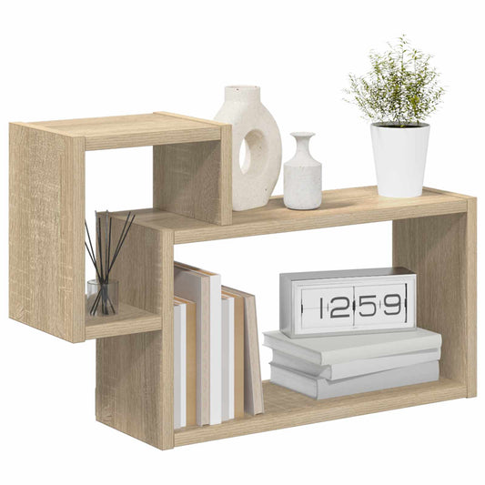 Wall Shelf Wall-Mounted Brown 55 x 15 x 35 cm Engineered Wood Wall Shelf Wall-Mounted Brown 55 x 15 x 35 cm Engineered Wood