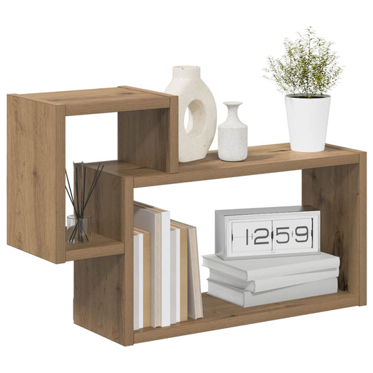 Wall Shelf Wall-Mounted Brown 55 x 15 x 35 cm Engineered Wood Wall Shelf Wall-Mounted Brown 55 x 15 x 35 cm Engineered Wood