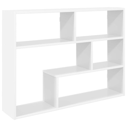 Wall Shelf Wall-Mounted White 95 x 20 x 69.5 cm Engineered Wood Wall Shelf Wall-Mounted White 95 x 20 x 69.5 cm Engineered Wood