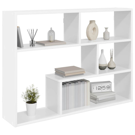 Wall Shelf Wall-Mounted White 95 x 20 x 69.5 cm Engineered Wood Wall Shelf Wall-Mounted White 95 x 20 x 69.5 cm Engineered Wood