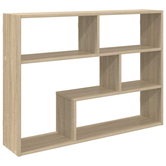 Wall Shelf Wall-Mounted Sonoma Oak 95 x 20 x 69.5 cm Wall Shelf Wall-Mounted Sonoma Oak 95 x 20 x 69.5 cm