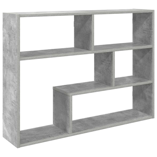 Wall Shelf Wall-Mounted Concrete Grey 95 x 20 x 69.5 cm Wall Shelf Wall-Mounted Concrete Grey 95 x 20 x 69.5 cm