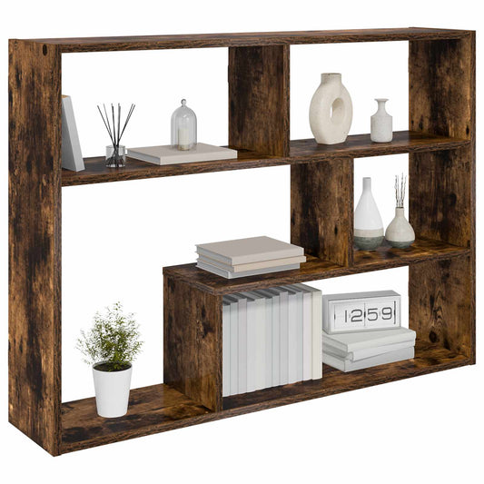 Wall Shelf Wall-Mounted Brown 95 x 20 x 69.5 cm Engineered Wood Wall Shelf Wall-Mounted Brown 95 x 20 x 69.5 cm Engineered Wood