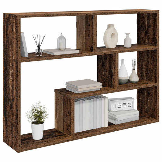 Wall Shelf Wall-Mounted Brown 95 x 20 x 69.5 cm Engineered Wood Wall Shelf Wall-Mounted Brown 95 x 20 x 69.5 cm Engineered Wood