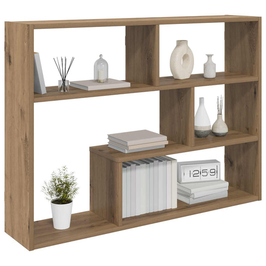 Wall Shelf Wall-Mounted Brown 95 x 20 x 69.5 cm Engineered Wood Wall Shelf Wall-Mounted Brown 95 x 20 x 69.5 cm Engineered Wood