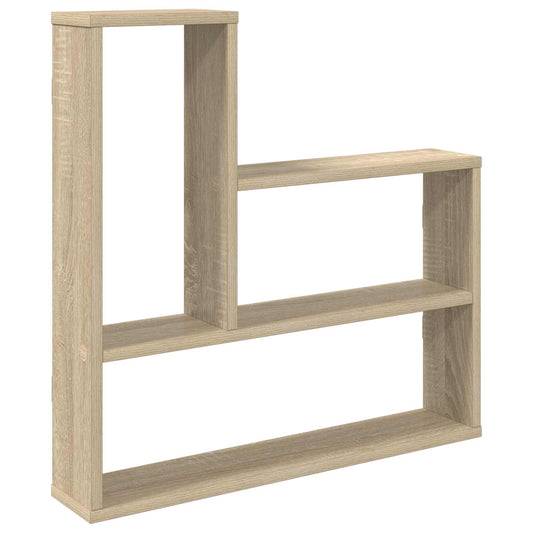 Wall Shelf Sonoma Oak 60 x 11 x 60 cm Engineered Wood Wall Shelf Sonoma Oak 60 x 11 x 60 cm Engineered Wood