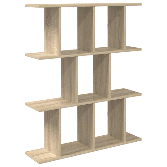 Wall Shelf Sonoma Oak 102 x 20 x 96 cm Engineered Wood Wall Shelf Sonoma Oak 102 x 20 x 96 cm Engineered Wood