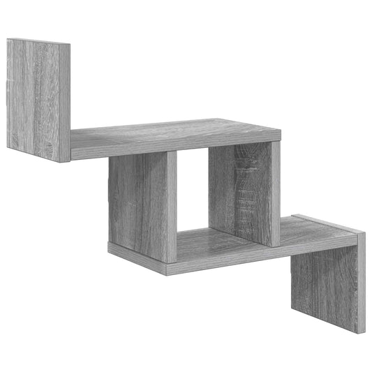 Wall Shelf Grey Sonoma 48 x 15 x 42 cm Engineered Wood Wall Shelf Grey Sonoma 48 x 15 x 42 cm Engineered Wood
