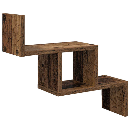 Wall Shelf Old Wood 48 x 15 x 42 cm Engineered Wood Wall Shelf Old Wood 48 x 15 x 42 cm Engineered Wood