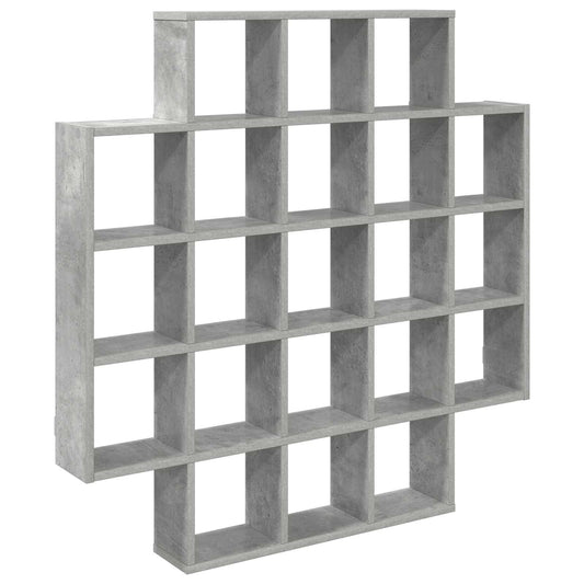 Wall Shelf Concrete Grey 100 x 13 x 100 cm Engineered Wood Wall Shelf Concrete Grey 100 x 13 x 100 cm Engineered Wood