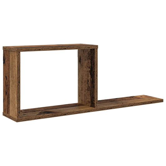 Floating Shelves Old Wood 80 x 15 x 30 cm Engineered Wood Floating Shelves Old Wood 80 x 15 x 30 cm Engineered Wood