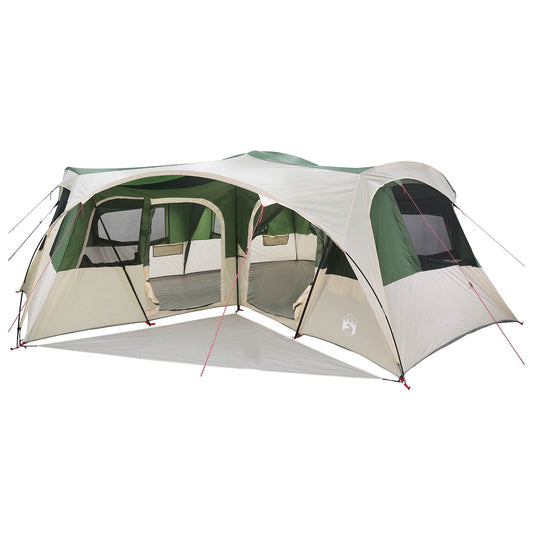 Family Tent with Rainfly Water-resistant 6-Person Green Family Tent with Rainfly Water-resistant 6-Person Green