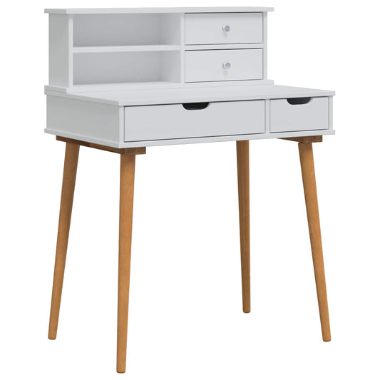 Dressing Table Set FAUSKE 2 pcs White 76 x 50 x 103.5 cm Dressing Table Set FAUSKE 2 pcs White 76 x 50 x 103.5 cm