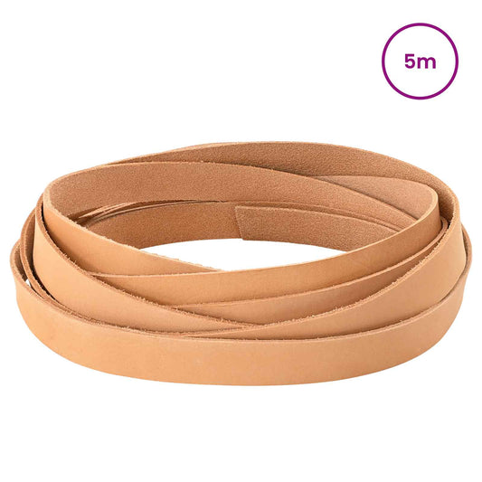 Leather Strap Light Brown 500 x 1.5 cm Leather Leather Strap Light Brown 500 x 1.5 cm Leather