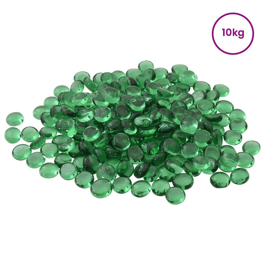 Glass Nugget 17-19 mm Green Glass Glass Nugget 17-19 mm Green Glass