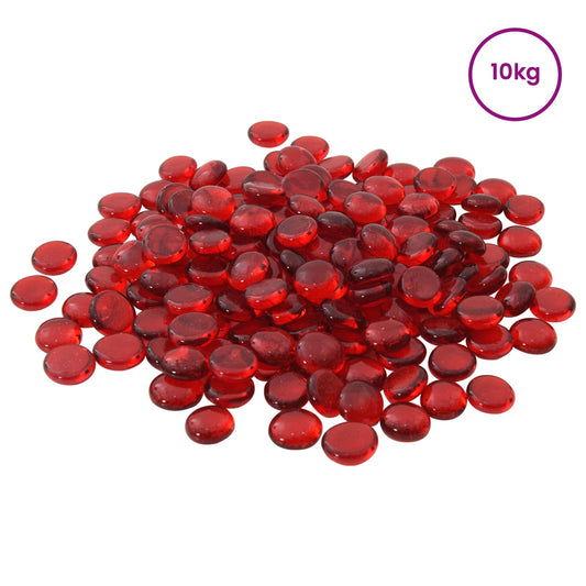 Glass Nugget 17-19 mm Scarlet Glass Glass Nugget 17-19 mm Scarlet Glass
