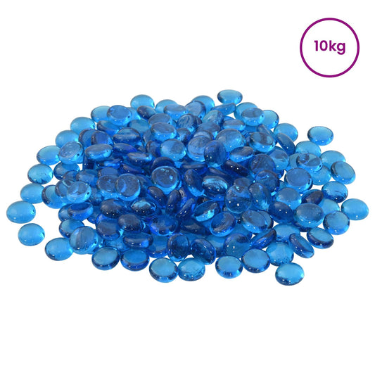 Glass Nugget 17-19 mm Sky Blue Glass Glass Nugget 17-19 mm Sky Blue Glass