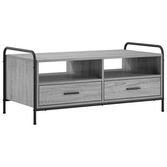 Coffee Table Grey Sonoma 99.5 x 49 x 46 cm Engineered Wood Coffee Table Grey Sonoma 99.5 x 49 x 46 cm Engineered Wood
