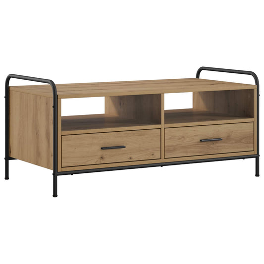 Coffee Table Artisan Oak 99.5 x 49 x 46 cm Engineered Wood Coffee Table Artisan Oak 99.5 x 49 x 46 cm Engineered Wood