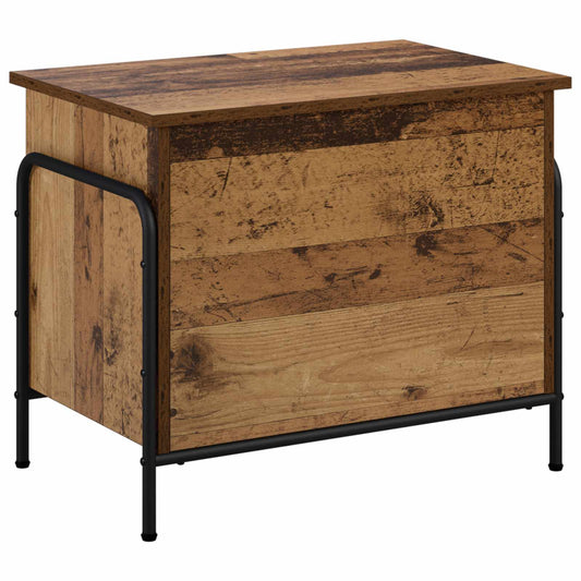 Storage Box Old Wood 60 x 40 x 49.5 cm Engineered Wood Storage Box Old Wood 60 x 40 x 49.5 cm Engineered Wood