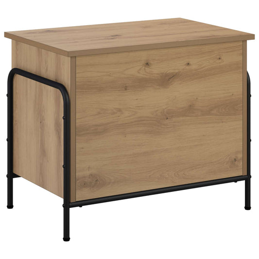 Storage Box Artisan Oak 60 x 40 x 49.5 cm Engineered Wood Storage Box Artisan Oak 60 x 40 x 49.5 cm Engineered Wood