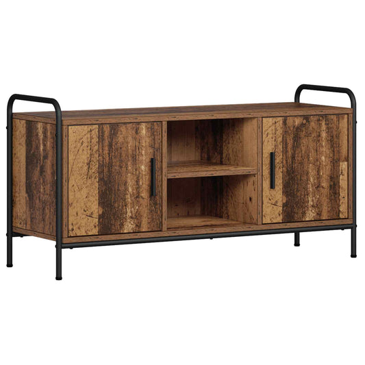 TV Cabinet 99 x 33 x 50 cm Old Wood Engineered Wood TV Cabinet 99 x 33 x 50 cm Old Wood Engineered Wood