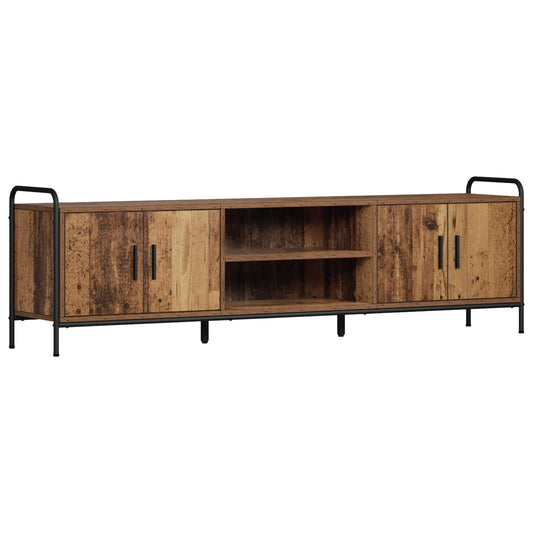TV Cabinet 167.5 x 33 x 50 cm Old Wood Engineered Wood TV Cabinet 167.5 x 33 x 50 cm Old Wood Engineered Wood