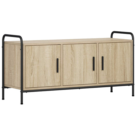 TV Cabinet 99 x 33 x 50 cm Sonoma Oak Engineered Wood TV Cabinet 99 x 33 x 50 cm Sonoma Oak Engineered Wood