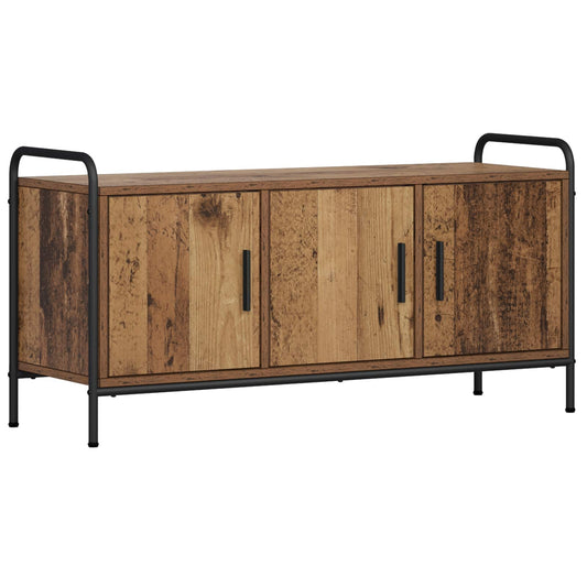TV Cabinet 99 x 33 x 50 cm Old Wood Engineered Wood TV Cabinet 99 x 33 x 50 cm Old Wood Engineered Wood
