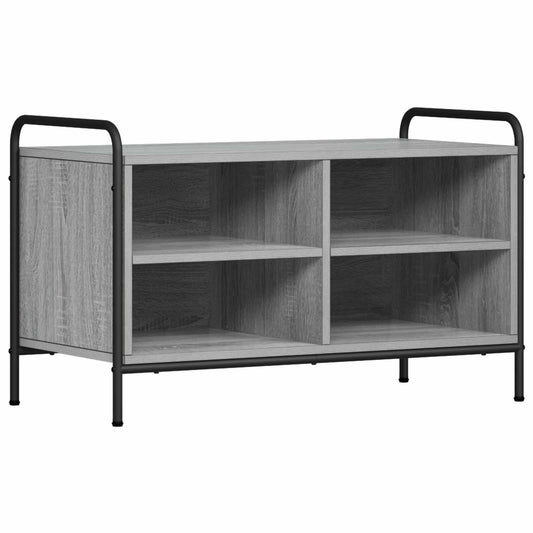 TV Cabinet 80 x 39.5 x 50 cm Grey Sonoma Engineered Wood TV Cabinet 80 x 39.5 x 50 cm Grey Sonoma Engineered Wood