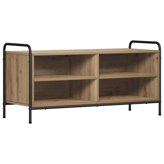 TV Cabinet 100 x 39.5 x 50 cm Artisan Oak Engineered Wood TV Cabinet 100 x 39.5 x 50 cm Artisan Oak Engineered Wood