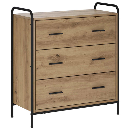 Sideboard Artisan Oak 73 x 33 x 81 cm Engineered Wood Sideboard Artisan Oak 73 x 33 x 81 cm Engineered Wood