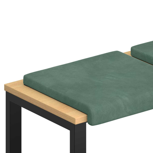 Bench Cushion 4 pcs Velvet Sea Green Depth 35 cm Bench Cushion 4 pcs Velvet Sea Green Depth 35 cm