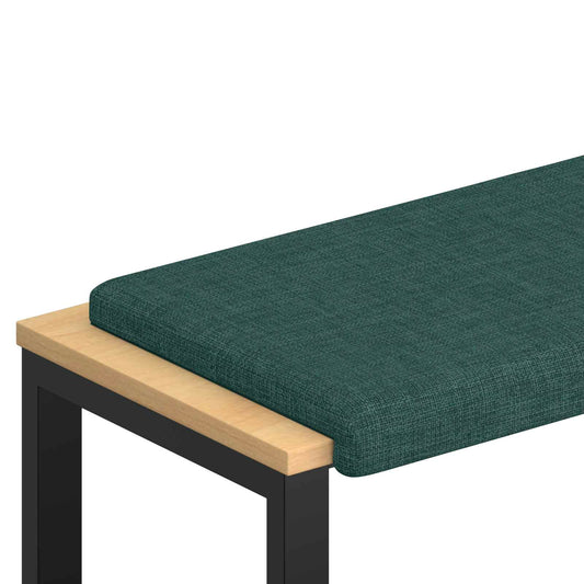 Bench Cushion Fabric Dark Green Depth 35 cm Bench Cushion Fabric Dark Green Depth 35 cm