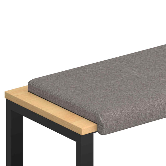 Bench Cushion Fabric Taupe Depth 35 cm Bench Cushion Fabric Taupe Depth 35 cm